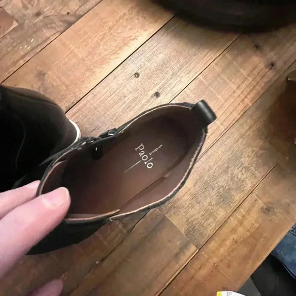 💗 L. Paolo Leather Wedges - Size 7.5M - Picture 6 of 6